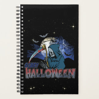 Squelette Mal Dans La Nuit Noire Effrayant Hallowe