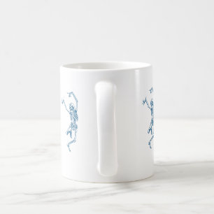 Squelette Musique   Mug quotidien   Holloween Mug