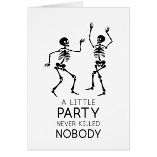 Squelettes d'Halloween contemporains