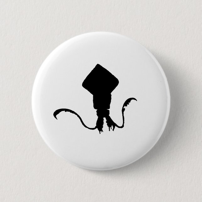 Squid 2 Inch Round Button (Front)