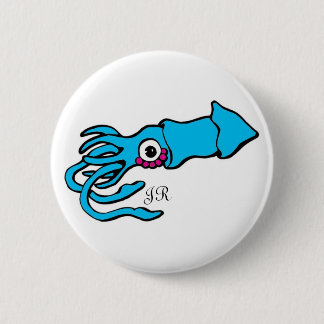 Squid 2 Inch Round Button