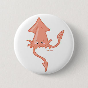 Squid 2 Inch Round Button