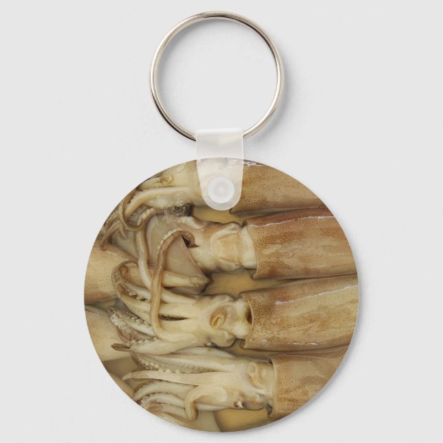 Squid - Calamari Keychain (Front)