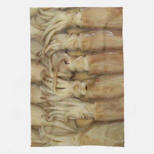 Squid - Calamari Kitchen Towel