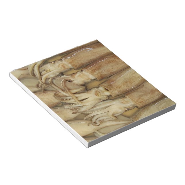 Squid - Calamari Notepad (Angled)