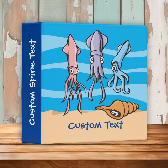 Squid Cartoons Binder (Creator Uploaded)