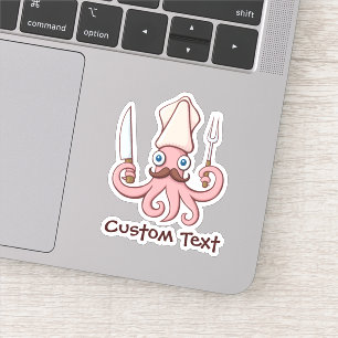 Squid Chef Cartoon