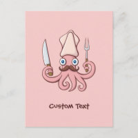 Squid Chef Cartoon
