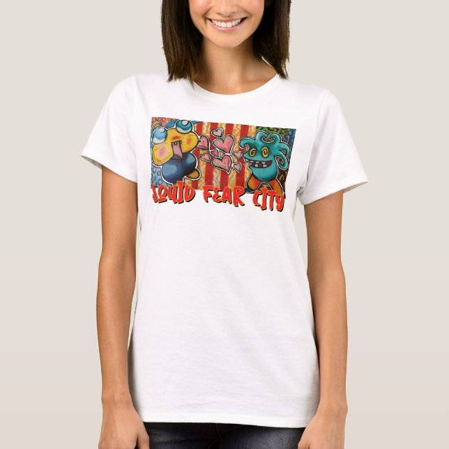 Squid Fear City Graphic Tee (Front)