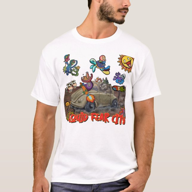 Squid Fear City Rhino Edition T-Shirt (Front)
