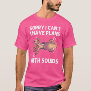 Squid  For Men Women Giant Squid Octopus Tentacles T-Shirt