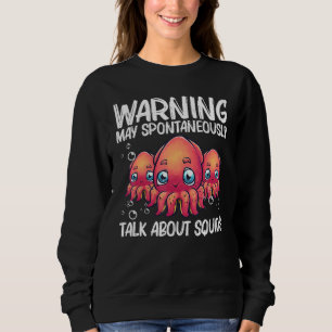 Squid For Men Women Octopus Shore Kraken Costume Sweatshirt