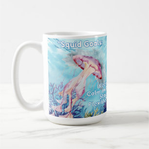 Squid goals coffee mug