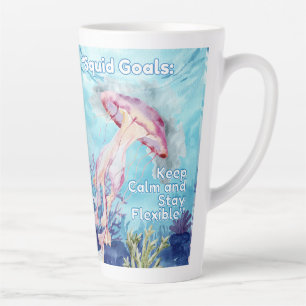 Squid goals latte mug