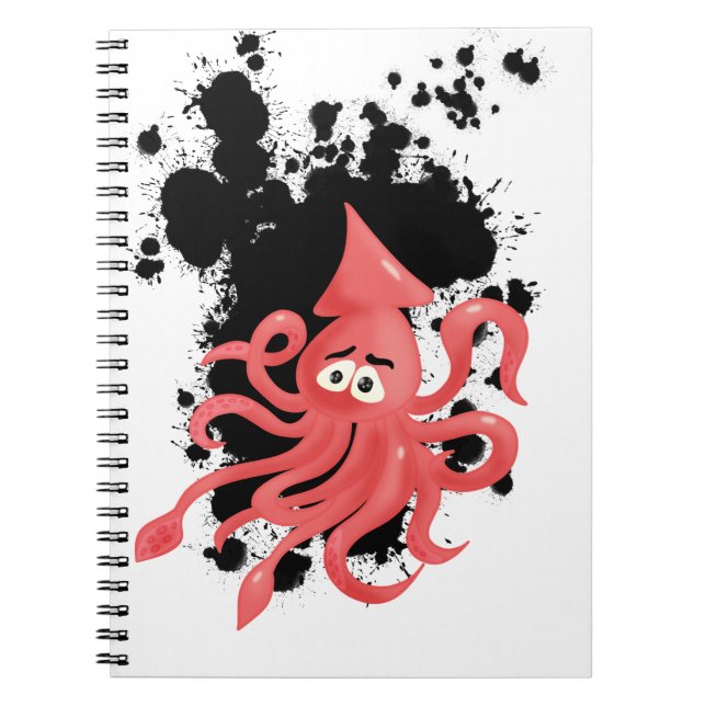 Squid Ink Notebook (Front)