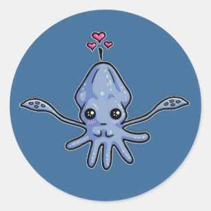 Squid Love Stickers