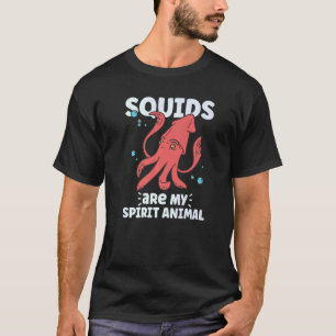 Squid Octopus Squid Marine Biologist T-Shirt