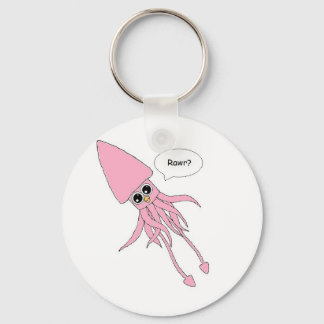 Squid Rawr Keychain
