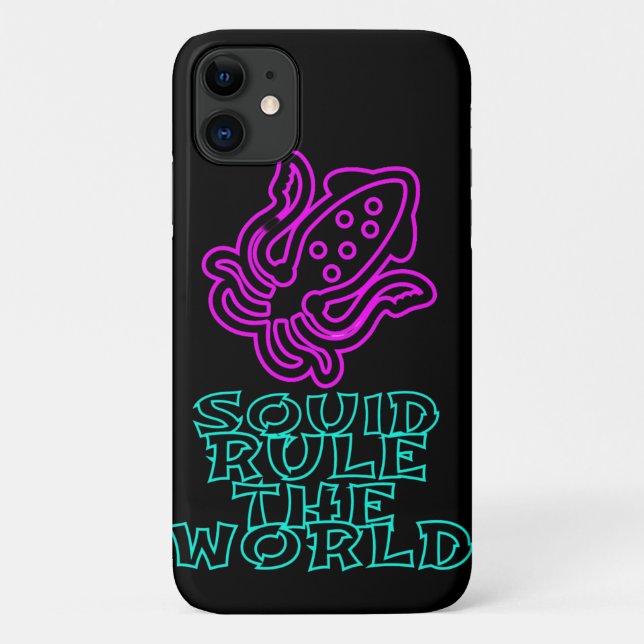 squid rule the world    Case-Mate iPhone case (Back)