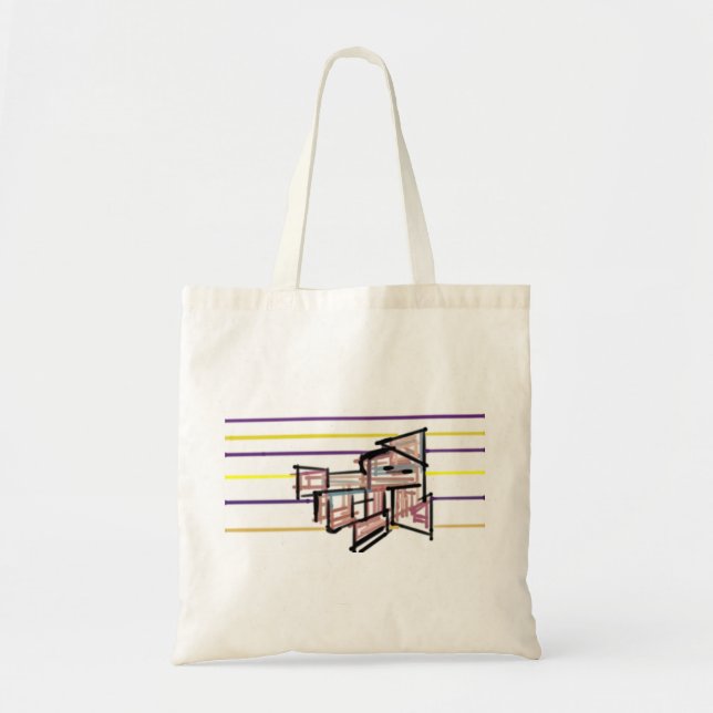Squid  summer joy tote bag (Front)