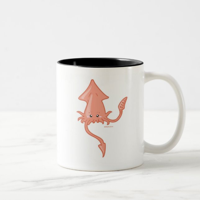 Squid Two-Tone Coffee Mug (Right)