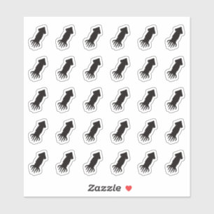 Squid Wedding Place Card Sea Food Meal Menu Choice