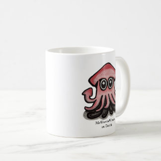 Squido squid, MeWarriorWoman on Twitch  Coffee Mug
