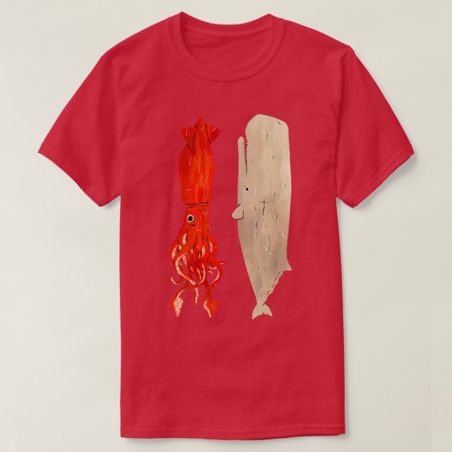 Squids and Whales T-Shirt (Design Front)