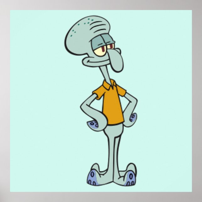 Squidward Tentacles Poster (Front)