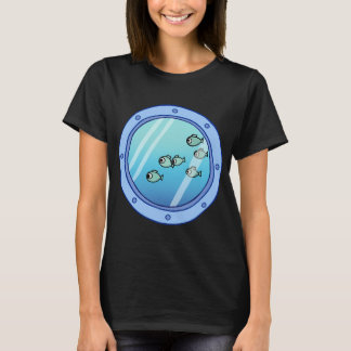 Squidward's Window School of Fish Porthole T-Shirt