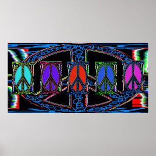 Squiggle Peace Sign Windows