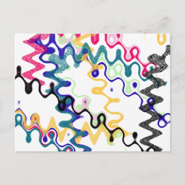 Squiggle Postcard (Front)