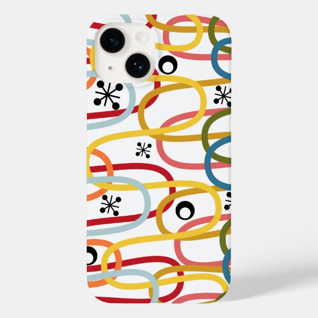 Squiggles Case-Mate iPhone Case (Back)