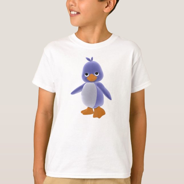 Squiggles The Penguin T-Shirt (Front)