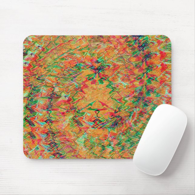 Squigglin' moments...... mouse pad (With Mouse)