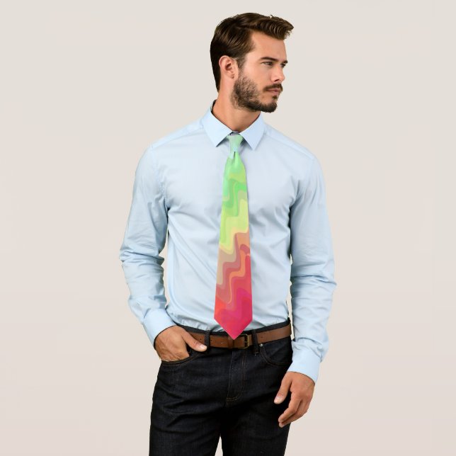 Squiggly Gradient Tie (In Situ)