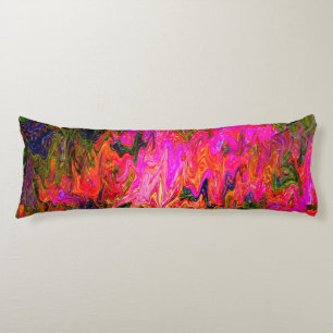 Squiggly psychedelic black light fun....... body pillow