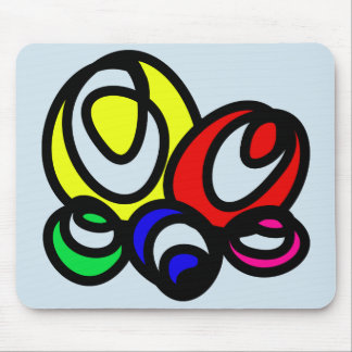 Squigly Eggs Mouse Pad Mat