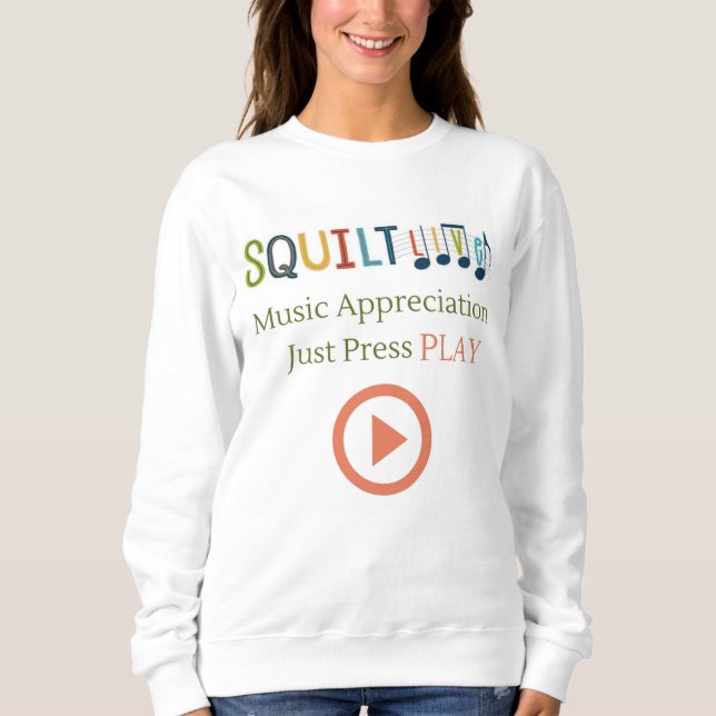 SQUILT LIVE ! Sweatshirt féminine (Devant)