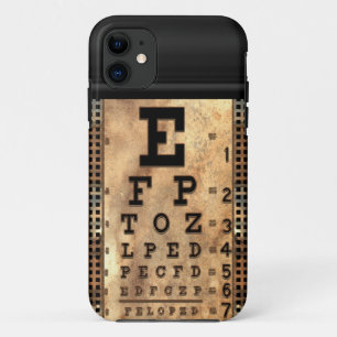 Squint Vintage Cool Ophthalmology iPhone 11 Case