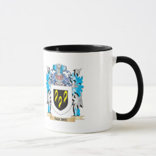 Squire Coat of Arms - Family Crest Mug
