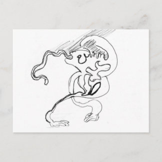 Squirm Postcard