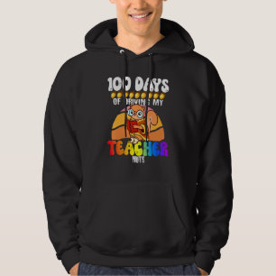 Squirrel 100 Days of Driving My Teacher Nuts Squir Hoodie