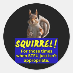 Squirrel 2 Sticker 