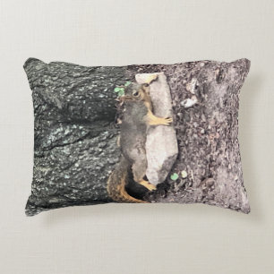 Squirrel Accent Pillow