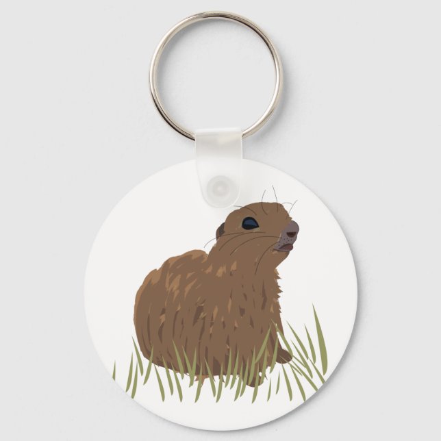 Squirrel Animal   Keychain (Front)