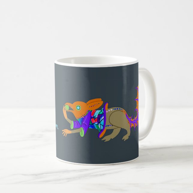 Squirrel at a Medieval Rave Coffee Mug (Front Right)