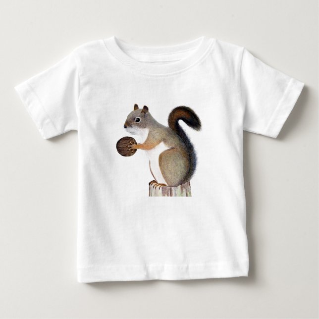 Squirrel Baby T-Shirt (Front)