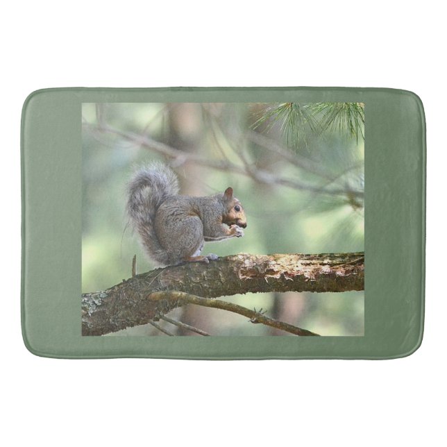Squirrel Bath Mat (Front)