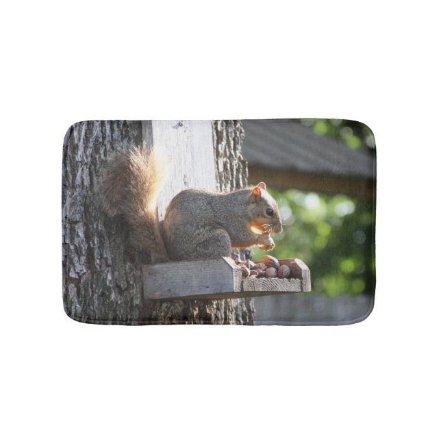 Squirrel Bath Mat (Front)
